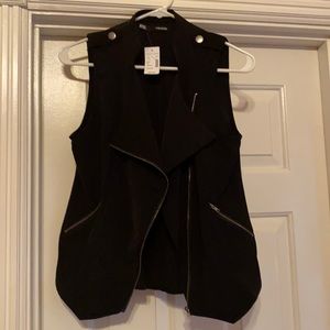 Dressy Black Vest